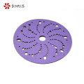 Hook and Loop Purple Film Backing Sanding Disc